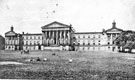 View: t05126 Wesley College, Wesley College, Glossop Road, former Wesleyan Proprietary Grammar School, erected 1838. Became King Edward VII School, which opened September 1905. Formed by the amalgamation of Royal Grammar School and Wesley College