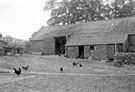 Cruck barn at Hall Broom Farm, nr. Bradfield