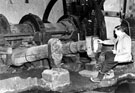 Water driven Tilt Hammer, Abbeydale Industrial Hamlet formerly Wm Tyzack Sons and Turner Ltd