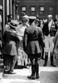 View: u00290 Royal visit of  King George V and Queen Mary to Walker and Hall Ltd., Electro Works, junction of Howard Street and Eyre Street 