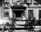 View: u00299 Royal visit of George V and Queen Mary to Walker and Hall Ltd., Electro Works, junction of Howard Street and Eyre Street 