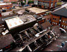 View: u00802 Elevated view of S.H. Ward and Co. Ltd., Sheaf Brewery, No. 129 Ecclesall Road