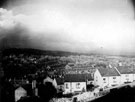 General view from Greystones towards Endcliffe, Nether Green and Ranmoor, Endcliffe Hall can be seen in background