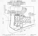 Woodhouse Branch Library, proposed plan of the library, Tannery Street/Skelton Lane