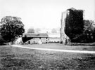 Beauchief Abbey and cottages referred to on early maps as the Lodge