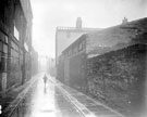 George Lane looking towards junction with Arley Street. Court No 10 at rear of property on right