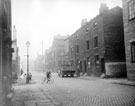 Arley Street. George Hotel, No. 52, Boston Street, on corner, right (behind lorry). Junction of George Lane on left, at lamppost