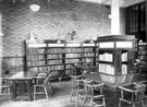 Reference book case, Park Junior Branch Library, Duke Street