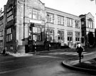 Park Library, Duke Street at junction of Samson Street. Public Baths at rear