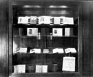 View: u02883 Display case in entrance hall, Firth Park Branch Library, Firth Park Road