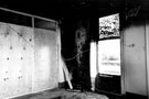 View: u02985 Interior of Hillsborough Library, off Middlewood Road, after the fire. Formerly Hillsborough Hall until converted into a library. Built in the 18th century by Thos. Steade, grandfather of Pegge-Burnell.