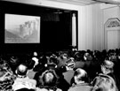 Back of the audience during a film show at the Library Theatre, Central Library