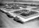 Gardens at front of the pavilion, Graves Park