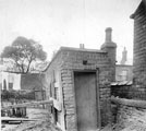 Outside toilet in the yard of Victoria Villas, off Upperthorpe