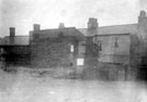 Wybourn Place, White's Lane. The outbuildings in the foreground were demolished to make way for Maltravers Road