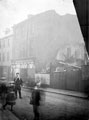 Nos. 12 - 14 Castle Street after the demolition of premises including Nos. 4 - 6 Dunn and Co., outfitters and No. 10 Hodgson and Richards. Premises on left include No 12-14, George Chappell, boot manufacturer