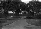 Looking towards the tennis courts, Graves Park, near Charles Ashmore Road