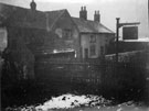 Unidentified cottages and public house