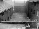 Court 4, Oborne Street awaiting demolition taken from Court 6 looking towards rear of housing in Court 2