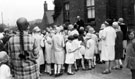 Whitsuntide gathering, probably Norfolk Park or Manor area