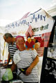 Lorraine Smithson, Library and Information Assistant at Highfield Library Display, Sharrow Festival, Mount Pleasant Park