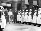 View: u04692 Royal visit of Mary, Princess Royal to open the new Ear, Nose and Throat unit (Princess Mary block) at the Royal Infirmary, Infirmary Road