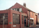 Derelict Steel File and Tool Works, Sudbury Street at the junction with Malinda Street, the windows on the 1st floor were the caretakers house