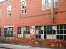 Derelict Steel File and Tool Works, Malinda Street at the junction with Sudbury Street 