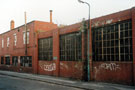 Derelict Steel File and Tool Works, Malinda Street at the junction with Sudbury Street 