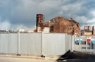 Malinda Street (part of Hollteck Ltd Spartan Works), looking towards the cementation furnace formerly belonging to Daniel Doncaster and Sons Ltd, Hoyle Street