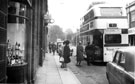 Evening Rush Hour, Ecclesall Road passengers boarding the No. 82 bus