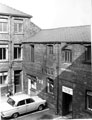 The former blacksmith's shop, stables and hayloft, across the yard, Transport Department, Division Street 