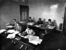 View: u05294 Comptometer operators in the room later occupied by Costs and latterly the Commitee Room, Transport Department, Division Street,1926/27