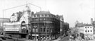 View: u05428 Elevated view of Cinema House, Barkers Pool, Jaeger Co. Shops Ltd; Wilson Peck; H. L. Brown and Leopold Street