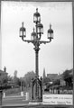 Ornate lampost at the entrance to Norfolk Park, Granville Road