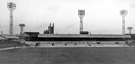 Bramall Lane Football Ground looking towards the John Street end with St. Mary's Church and Britannia Brewery in the background