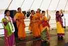 Asian dancing at the Millennium Multicultural Festival  which took place on Devonshire Green