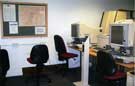 Former Local Studies Library microfilm room, Central Library, just before its closure and relocation to the former Arts and Social Sciences Reference Library across the corridor