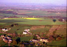 Aerial view of Barlow area from a hot air balloon