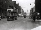 Tram No. 317 on Fargate