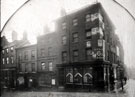 Junction of King Street and Angel Street. Premises include No. 20 Charles J. Muddiman, bootmaker (on corner) and Ruskin Chambers