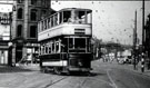 Tram No 42, The Wicker, at junction with Nursery Street