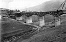 Ladybower Viaduct under construction