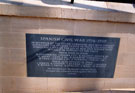 View: v00403 Plaque to commemorate the Spanish Civil War, Peace Gardens