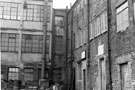 J. Donnelly and Co., spoon and fork manufacturers, Western Works, Portobello showing the rear of Portobello Lane. Donnelly was the company name his real name was John Mulcrone