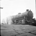 B1 steam locomotive 61250, A Harold Bibby at Sheffield Midland railway station