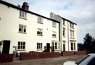 Riverdale Cottages, Low Matlock Lane, Loxley, former managers bay windowed house on the end