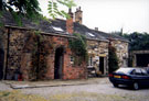 Renovated cottage at Mousehole Forge, Rivelin Valley, showing alcove containing anvil