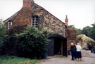 Exterior of a former furnace at Mousehole Forge, Rivelin Valley