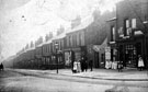 General view of Ellesmere Road, including confectioners belonging to Mr Christian H. Kars on corner